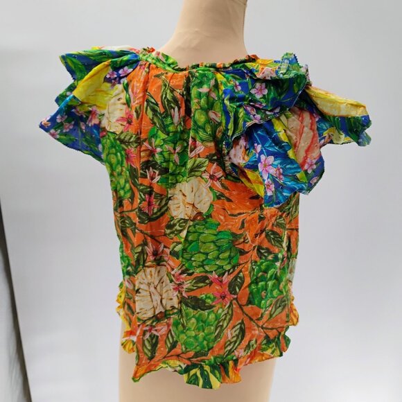 FARM RIO CAIPIRINHA Top in tropical design size M - Picture 6 of 16